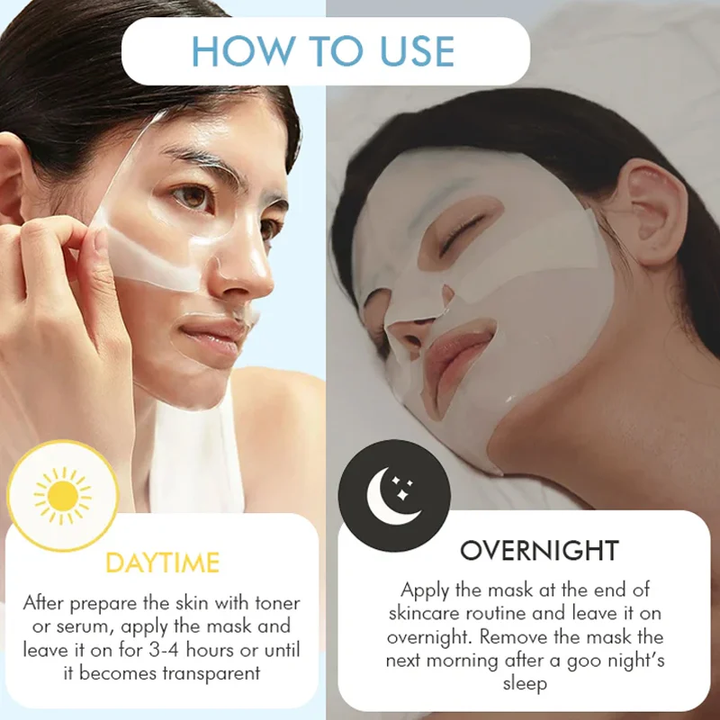 hot selling collagen mask - deeply hydrating removes all types of fine lines