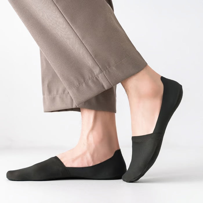 Comfortable non slip ice silk socks