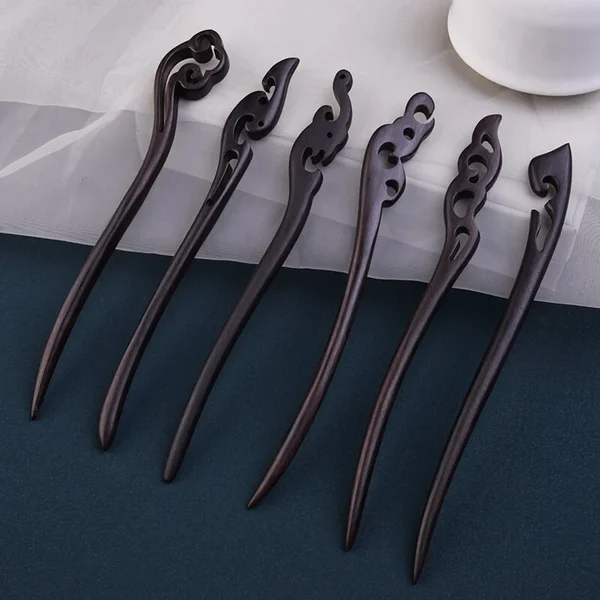 Ancient style wooden hairpin