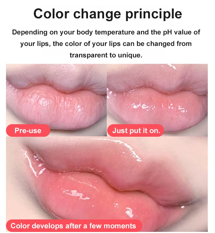 Freezing Sensation Color Changing Lip Gloss