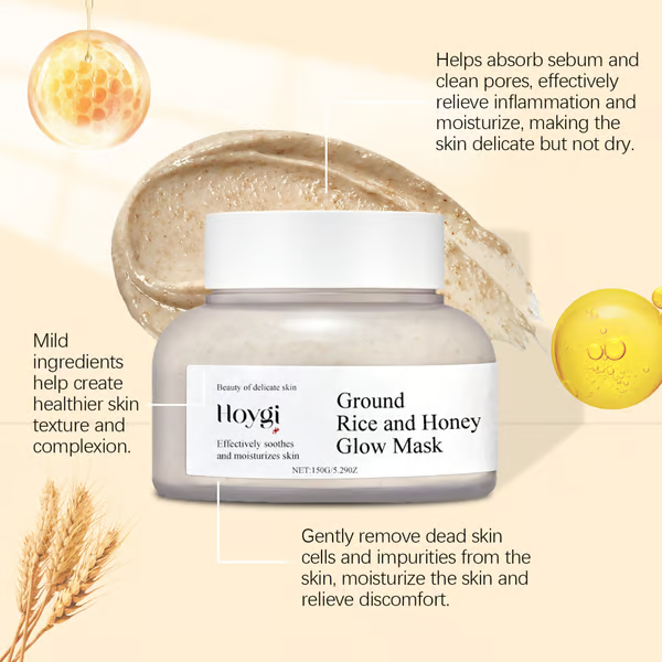 Ground Rice and Honey Glow Deep Clean Mask
