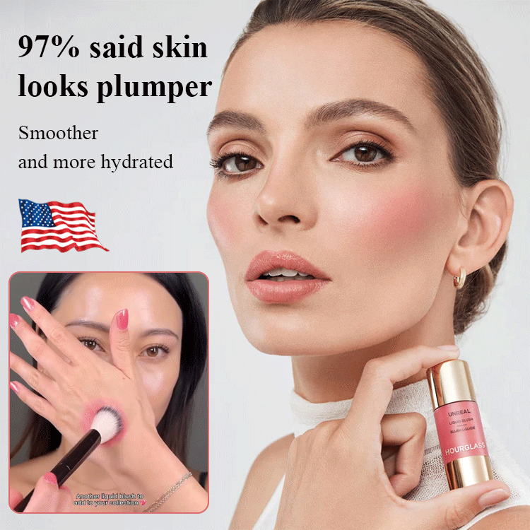Liquid blush eyeshadow contour