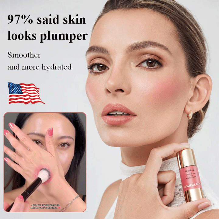 Liquid blush eyeshadow contour