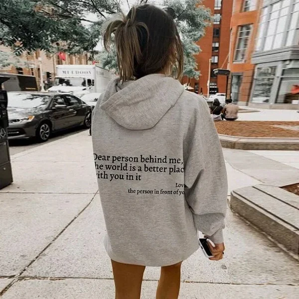 Dear Person Behind Me Unisex Sweatshirt