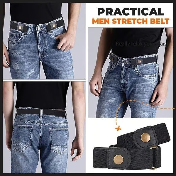 Buckle Free Elastic Belt  Unisex