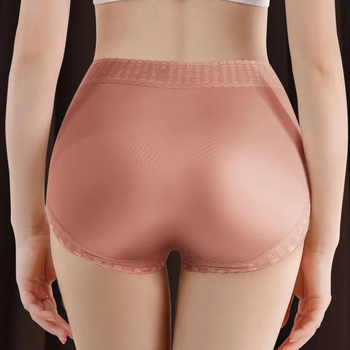 Sexy Tummy Control Hip Lifting Seamless Ice Silk Panties