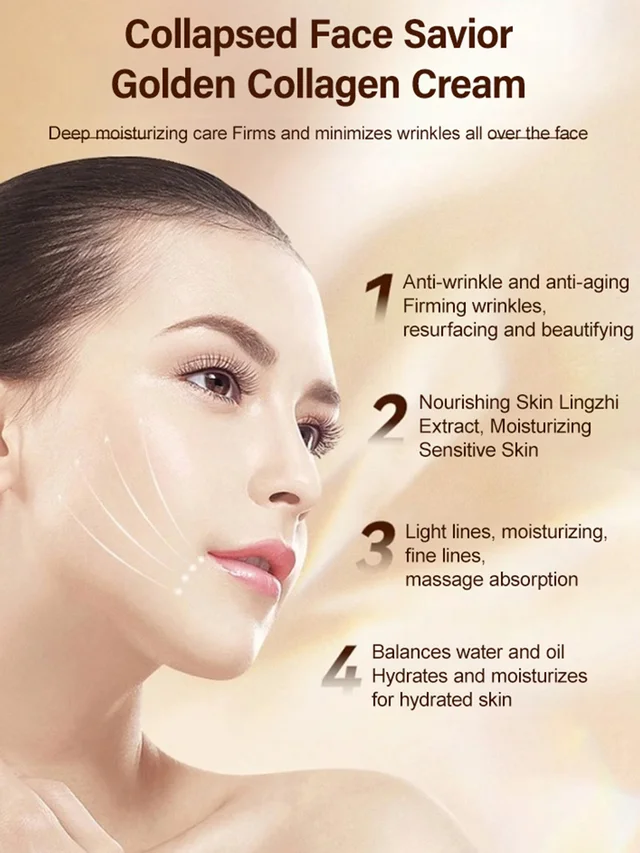 🔥BUY 1 GET 1 FREE🔥Gold Collagen Anti Wrinkle Cream