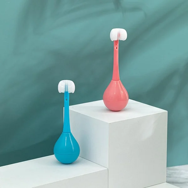 (🔥Last Day Promotion - 50% OFF) 3D Children Three-Sided Toothbrush