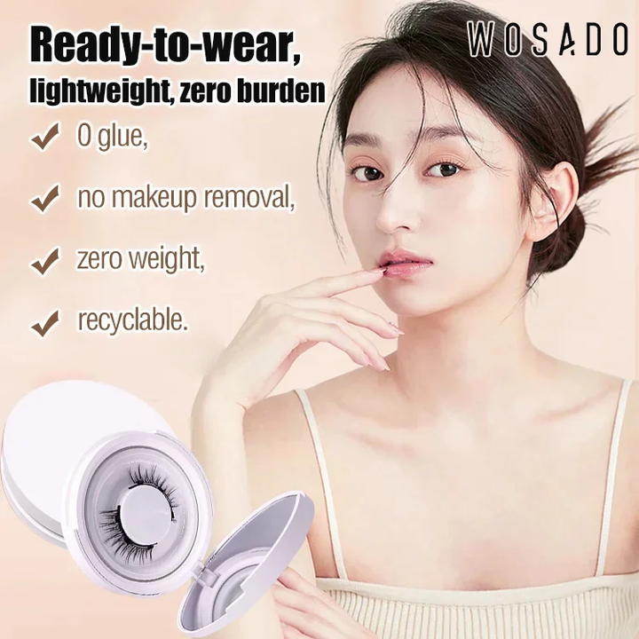 natural soft magnetic false eyelashes