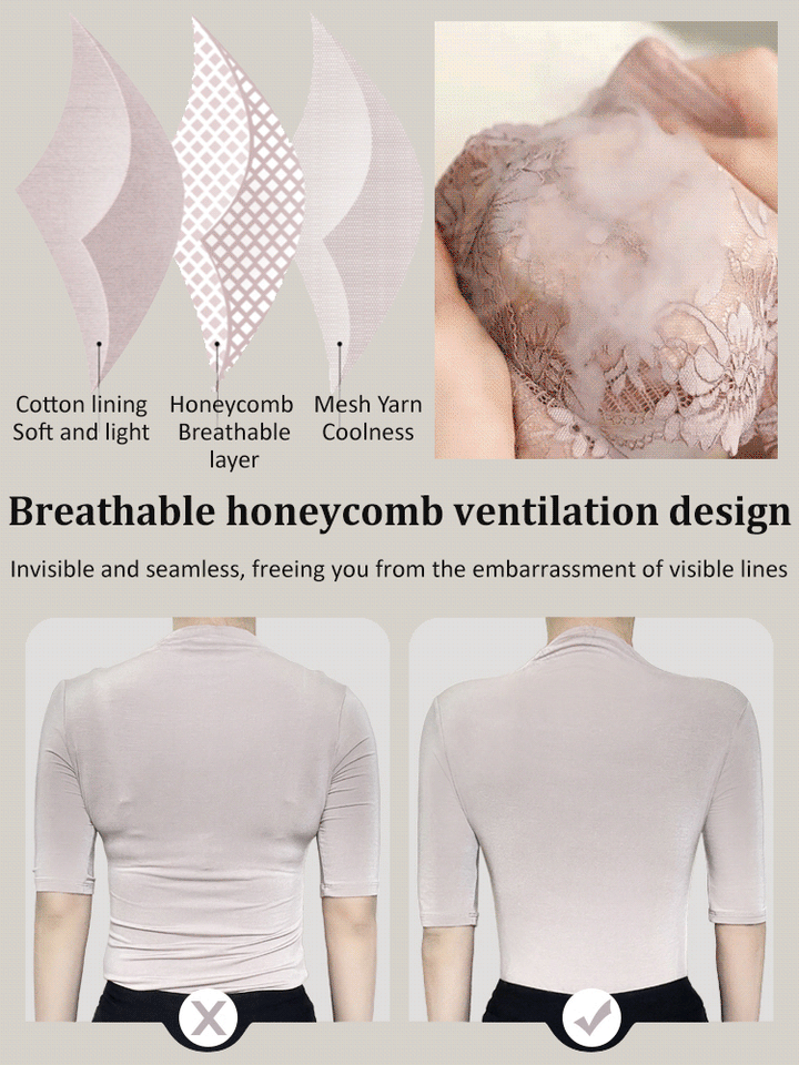 Full coverage bra with side support for a minimized look and lift perfect for supermodel figures.