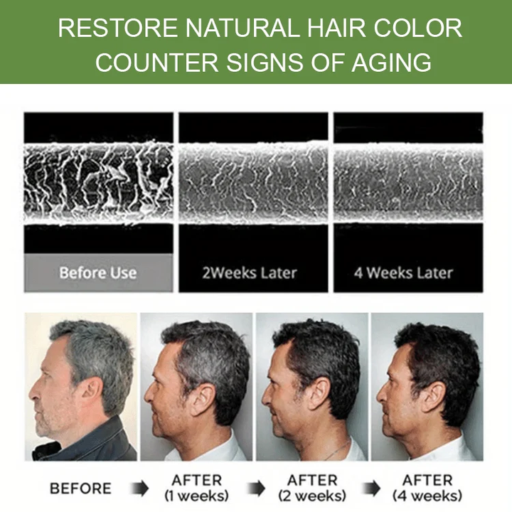 Plant ingredients DIY hair coloring shampoo