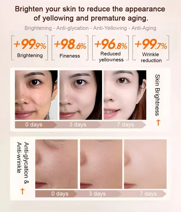 whitening spot-fading and anti-aging serum-disposable serum