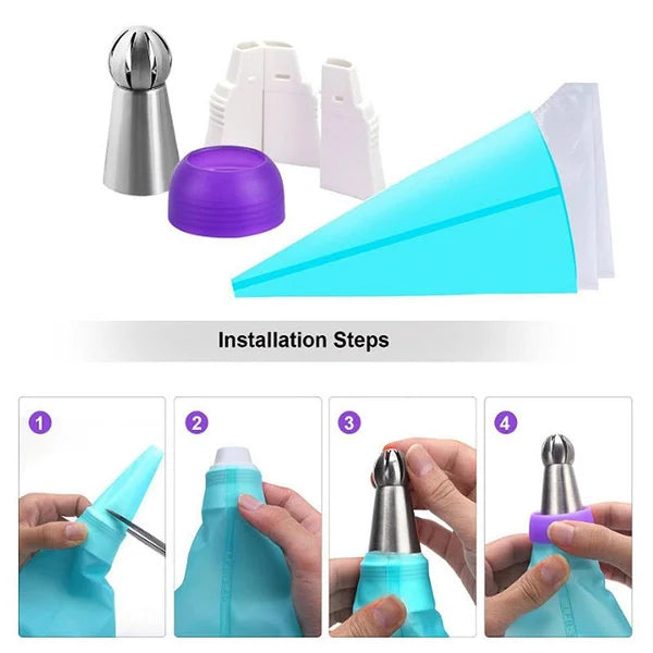 🎁2024-Christmas Hot Sale🎁Cake Baking Decor Tool Set (22 PCs)