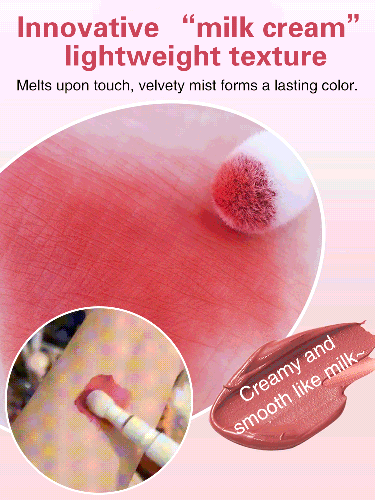 [Non stick cup, no fading]Lip powder cream