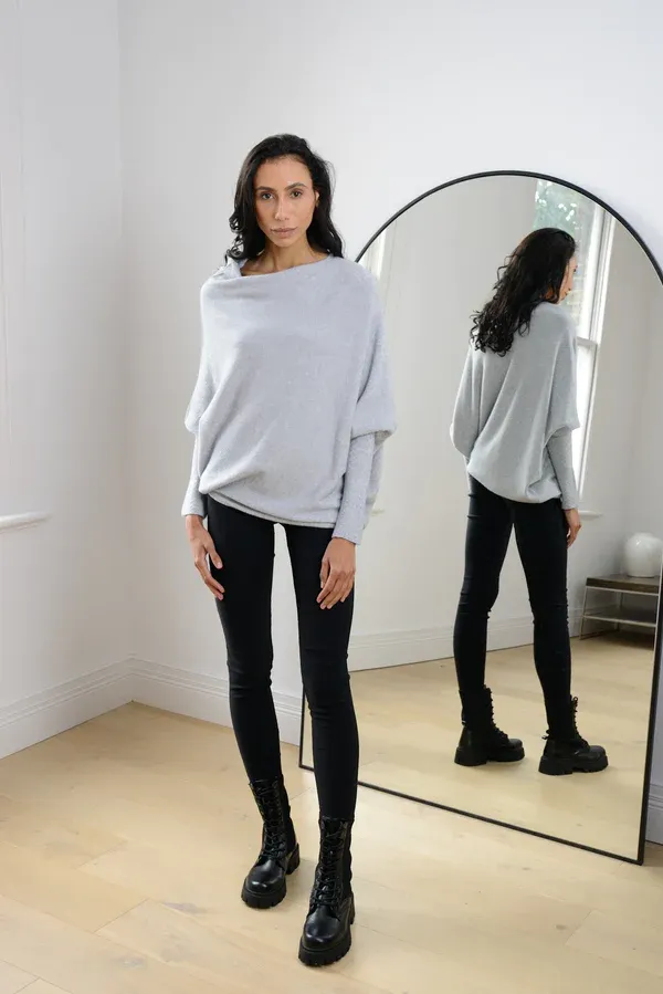 2024 NEW ASYMMETRIC DRAPED JUMPER