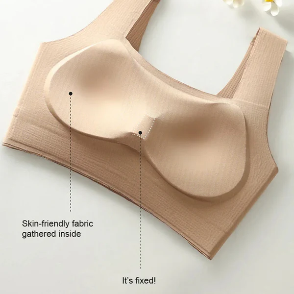 High Elasticity Wide-straps Non-marking Underwear Bra