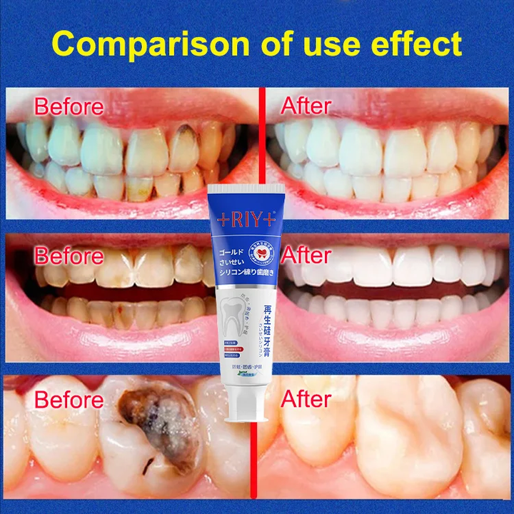 Recycled silicon toothpaste