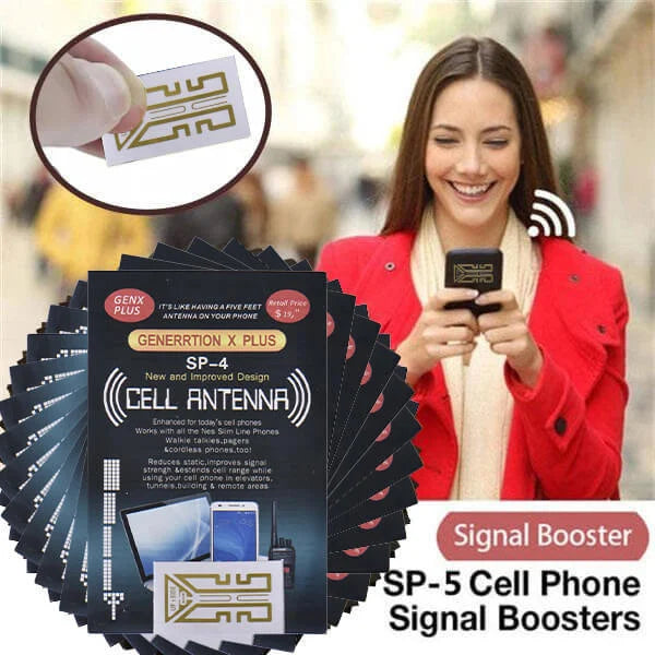 Cell Phone Signal Enhancement Stickers/