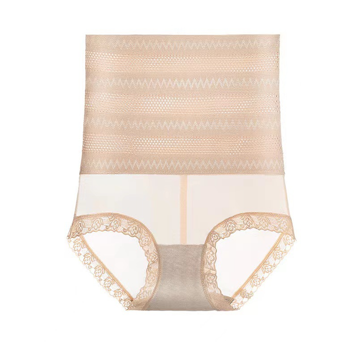 High Waist Breathable Tummy Tuck Hip Lifting Body Shaping Panties