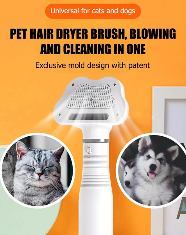 3 in 1 pet grooming hair dryer