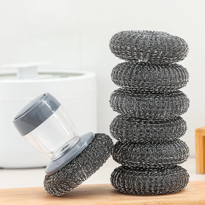 Metal Palm Scrubber Sponge