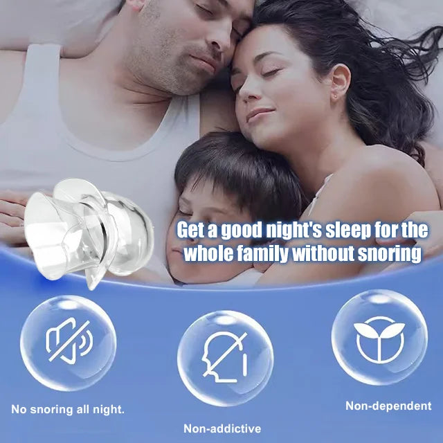 Silicone Anti-Snoring Breathing Device
