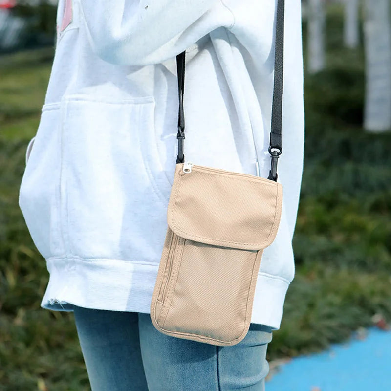 Multifunctional Anti-theft Travel Document Bag