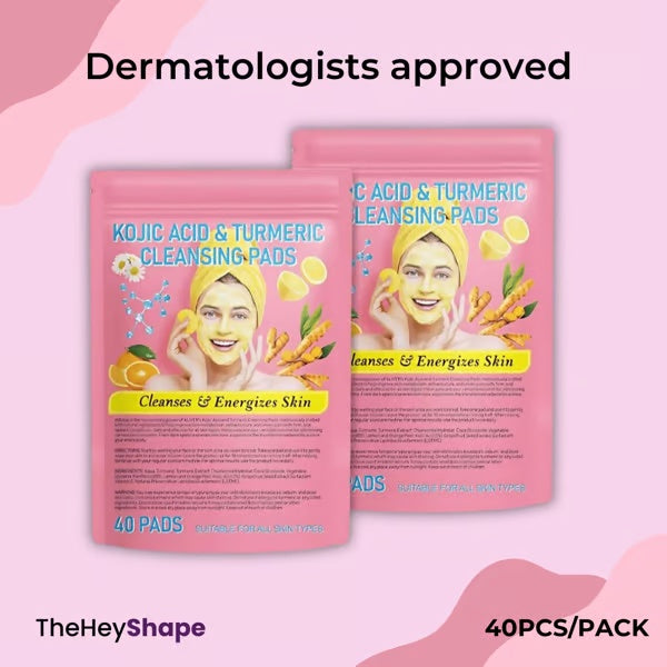 Turmeric Kojic Acid Cleansing Pads