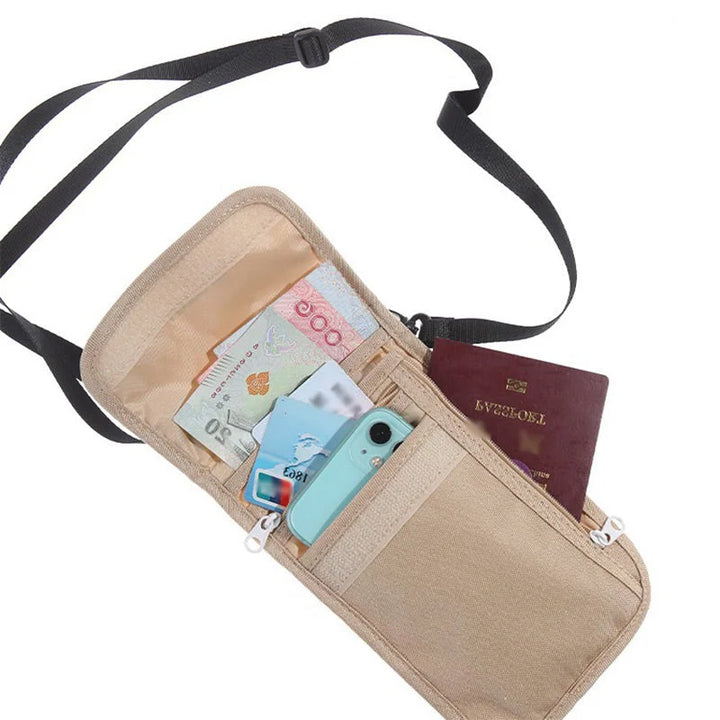 Multifunctional Anti-theft Travel Document Bag