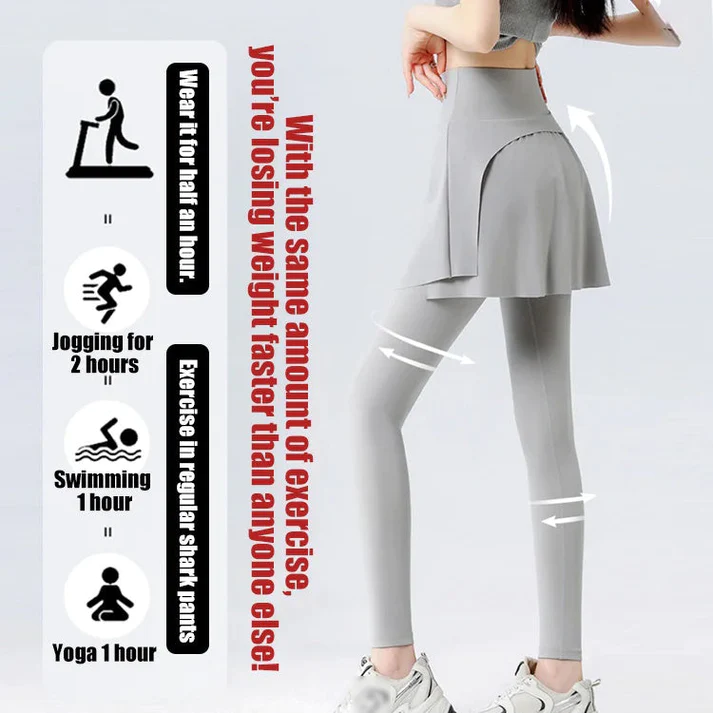 2024 Fake Two piece Slimming Butt Lift Shark