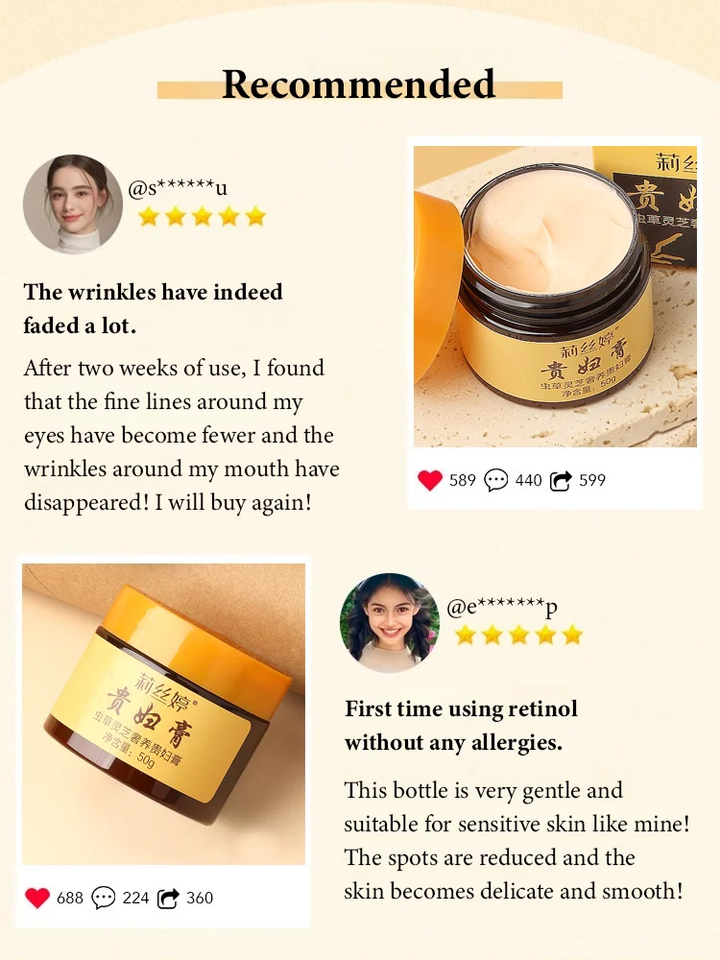 Lestyramine Cordyceps Ganoderma Extravaganza Cream
