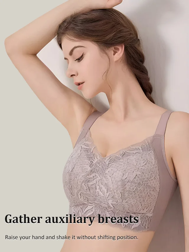 Full coverage bra with side support for a minimized look and lift perfect for supermodel figures.