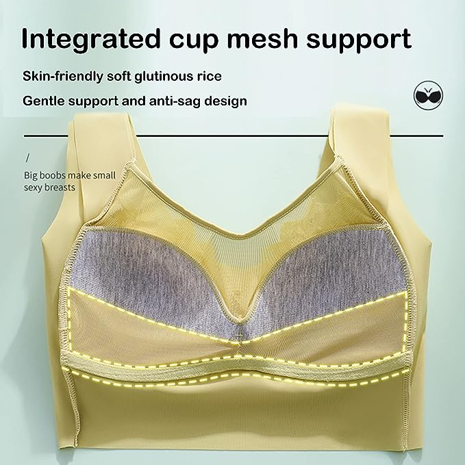 Women Fashions Lace Support Gather Bralettes