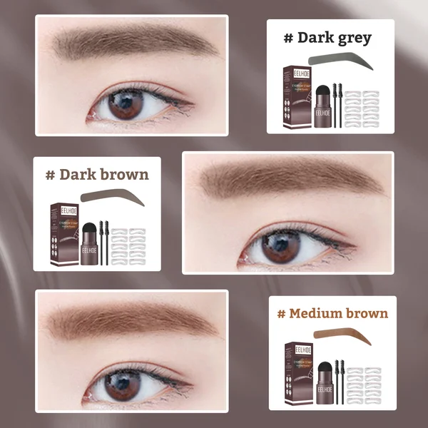 2024 New Eyebrow Stamp Stencil Kit