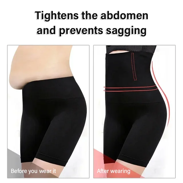 Black Bandage Body Sculpting Zipper Body Contouring Pants