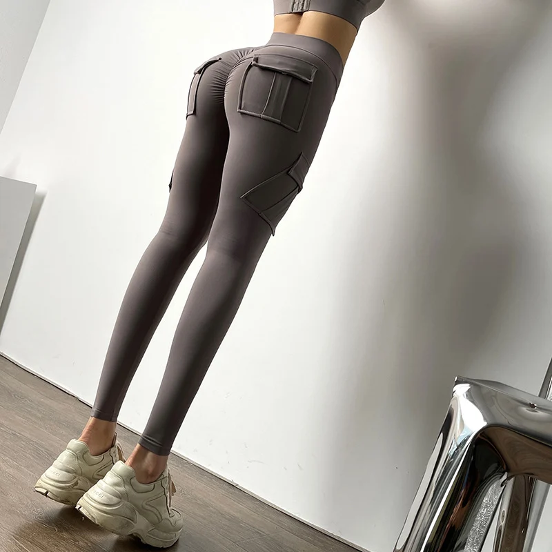 🔥Last Day 50% OFF🔥Womens Pocket Sexy Stretch Leggings Fitness Track Pants