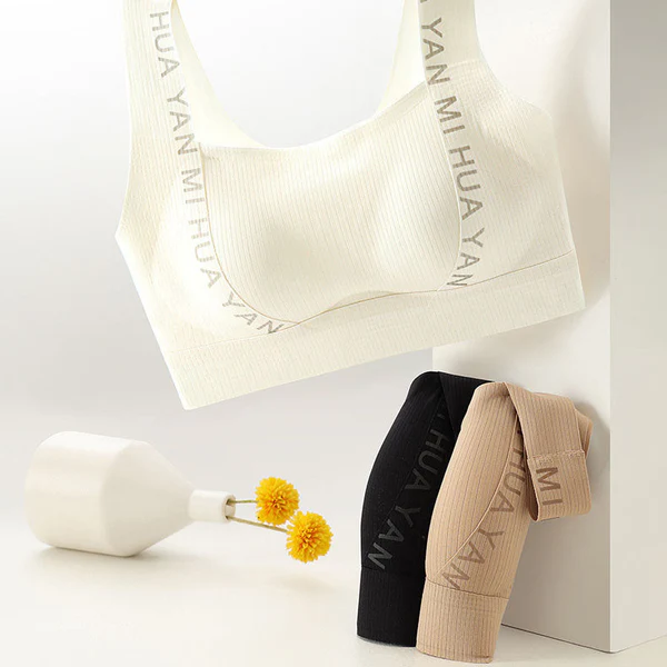 High Elasticity Wide-straps Non-marking Underwear Bra