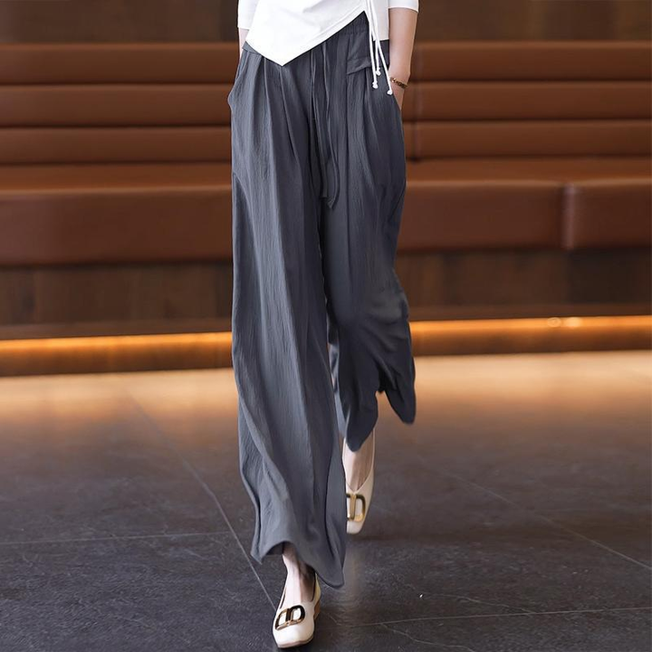 High Waisted Loose Pants Comfortable Wide Leg Pants