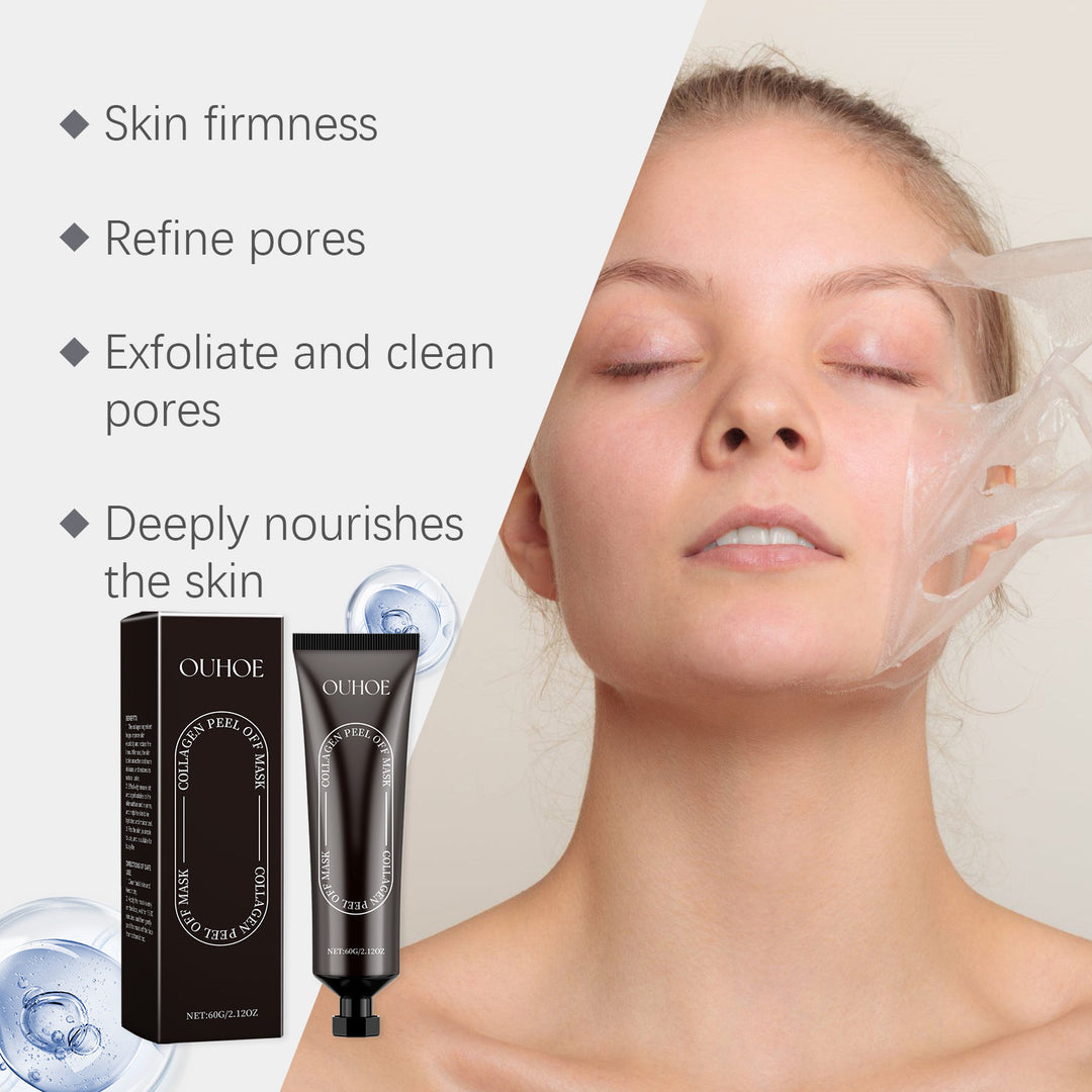 Collagen peeling mask Gentle cleansing pores Facial oil control moisturizing hydrating mask