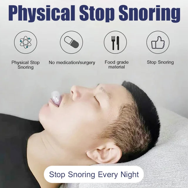 Silicone Anti-Snoring Breathing Device
