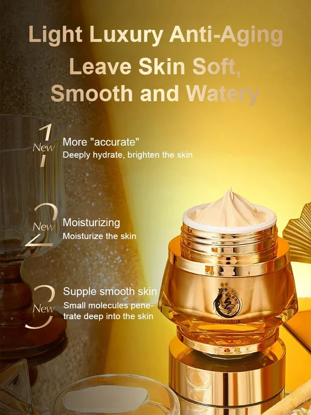 Brightening and antiwrinkle womens cream