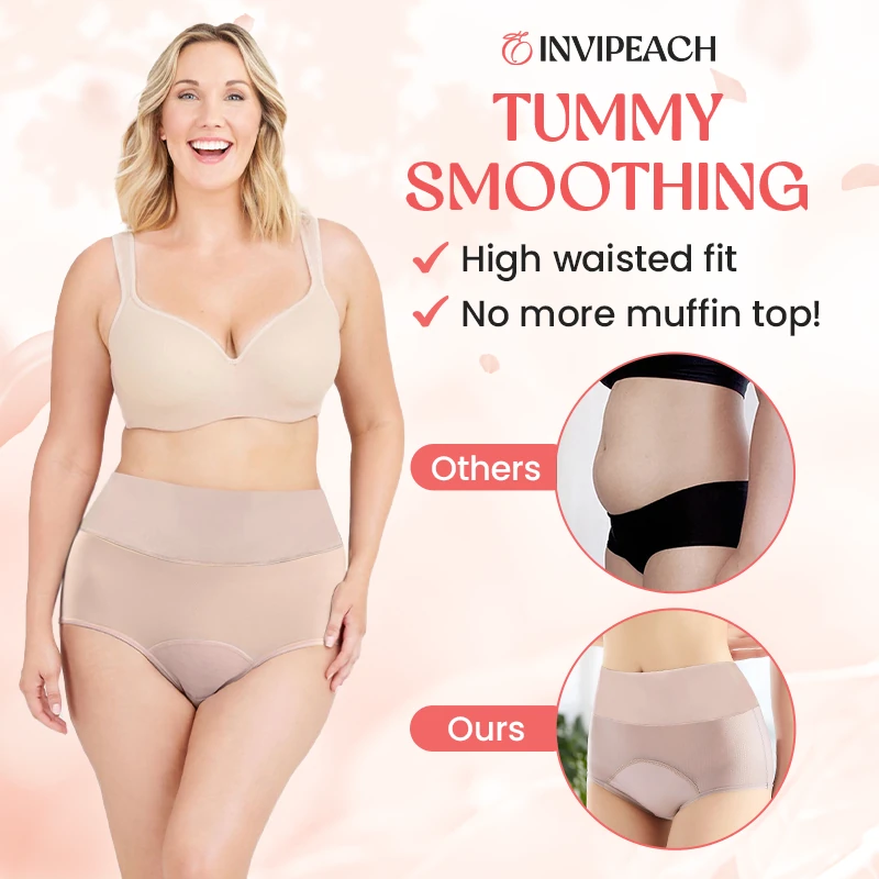 Invisible High Waist Leakproof Panties