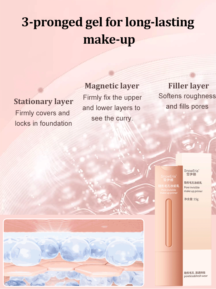 SnowEria Invisible pore makeup pre -milk