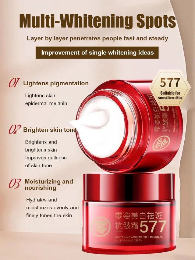 Whitening and Spot-Removing Cream