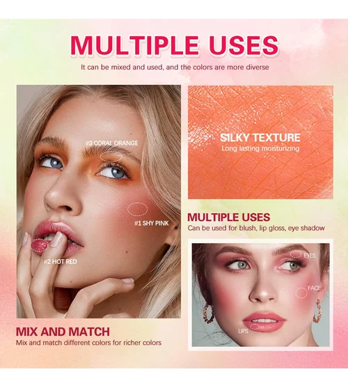Multi-Use Makeup Blush Stick
