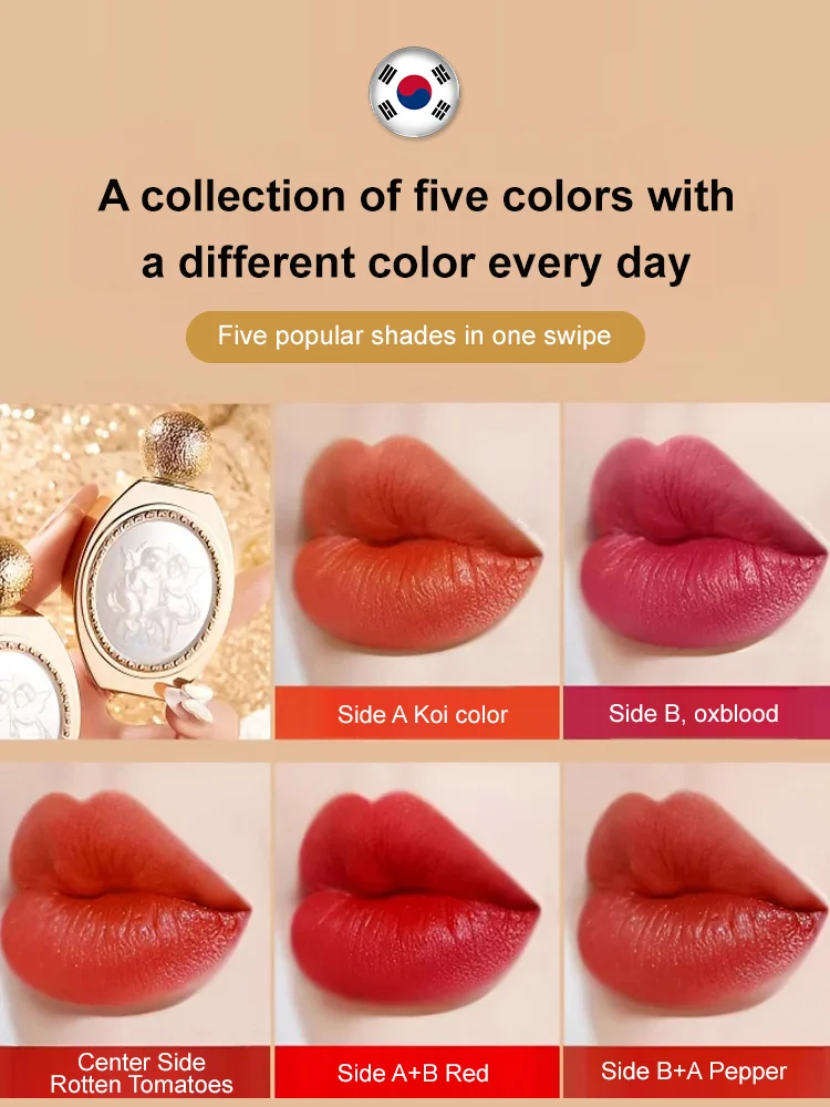 Magic 5 Colors Lipstick