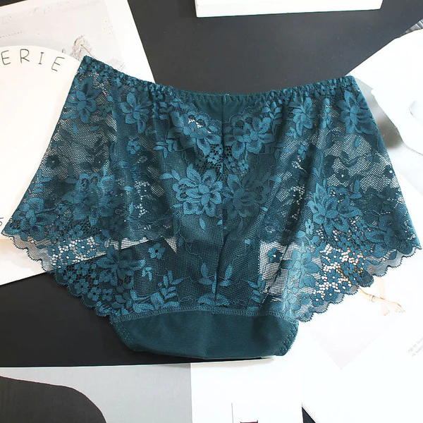 Sexy Plus Size Lace Panties for Women