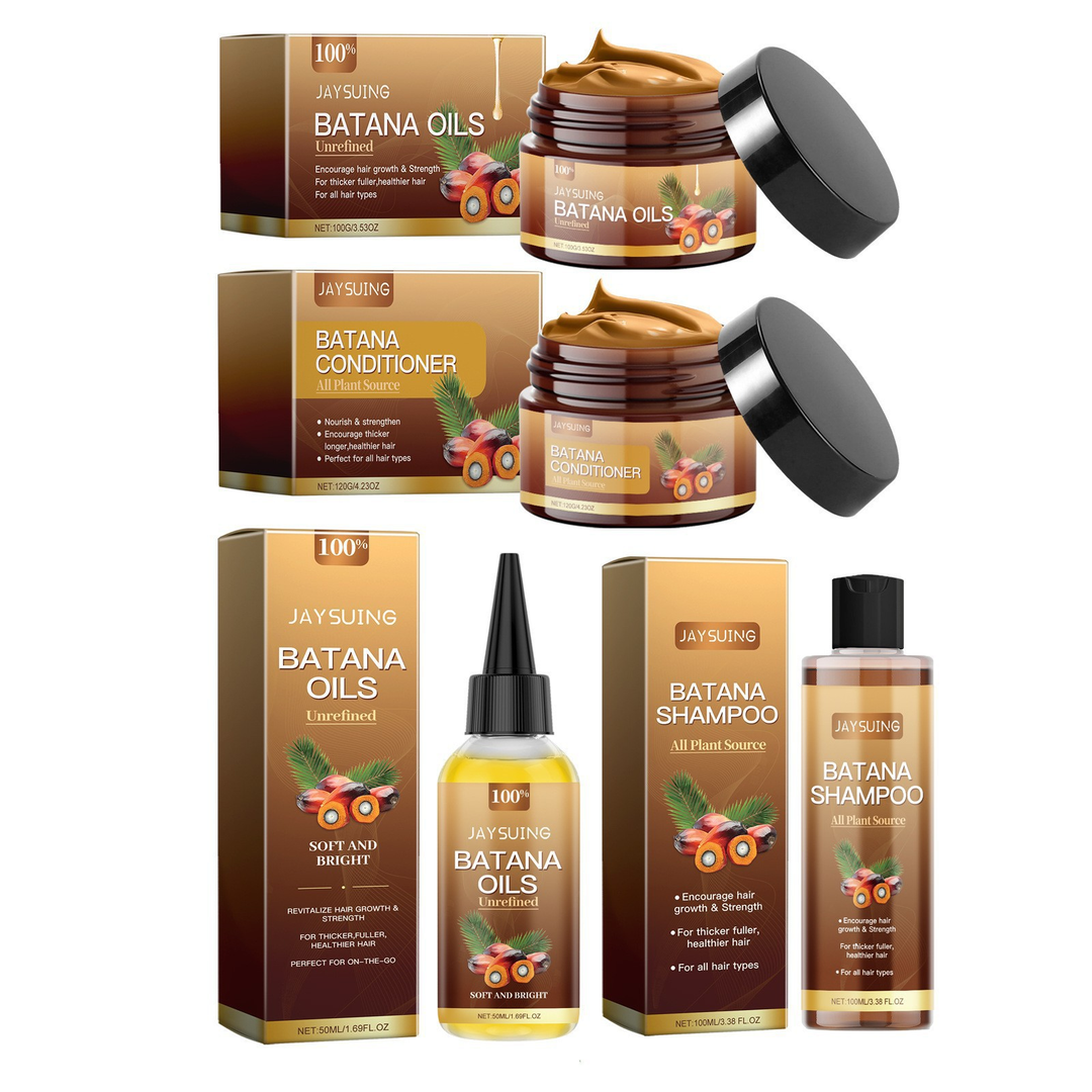 Batana Soft and Shiny Hair Care Set