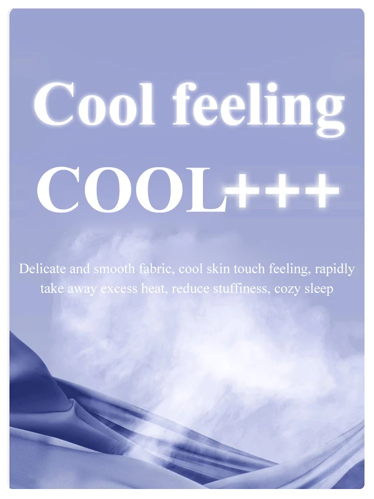 With chest pad New Ice Silk cool pajama set