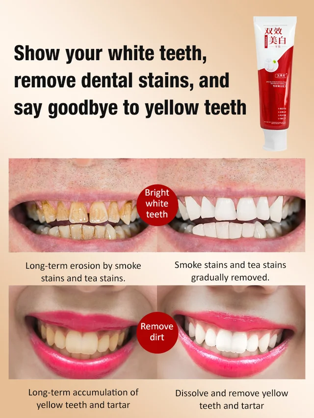 Dual-Action Whitening Toothpaste